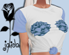 Blue Rose Tee