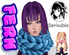 Fern wool scarf  DRV