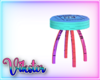 v leg stool