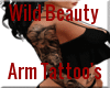 Wild Beauty Arm Tattoo's