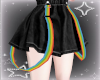 rainbow sus skirt
