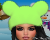 Bear Fur Hat Green