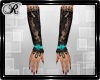 Chic Lace Gloves-Green