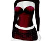 Glam-mas Wine Dress