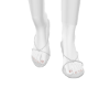 Angel heels white
