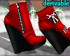 3D| Red Mini Boots