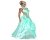 *Ney* Mint Silk Gown