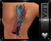 L-Wtr color Feather Tatt