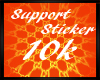 SUPPORT STICKER 10K