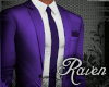 *R* Elegant  Purple Suit
