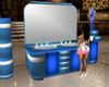 [E]sink animation blue