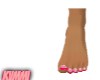 HOT PINK FRENCH TIPS