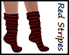 Red Striped Socks