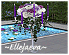 Wisteria Wedding Candles