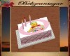 Anns baby girl bday cake
