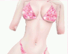 Cute Pink Glitter Bikini