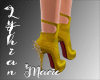 LM Gold Spiked Shoe
