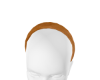 Brown leather headband