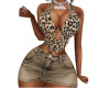 Cheetah Set Skirt