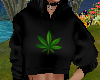 hoodie weed green