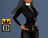 Blk Blazer Gold Buttons