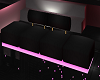Sofa Neon Black Pink