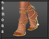 Mandy Gold Shoes