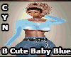 B cute Baby Blue
