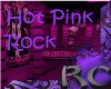 hot pink rock