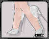 Cz!White heels