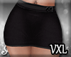 Black Mini Skirt VXL