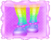!Emz! R.bow Jelly Boots