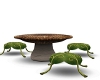 FOREST TABLE/CHAIRS