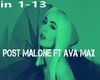 post malone & ava max