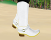 White Cowboy Boot