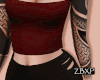 Emmy CorsetTop Red
