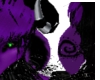 Purple/black Ram ears