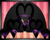 G❤ Purple Black Chair