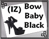 (IZ) Bow Baby Black