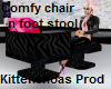 Comfy chair n foot stool