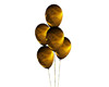 Golden balloons