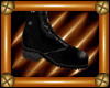 Black Belted Boots