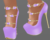 H/Lilac Jewled Heels