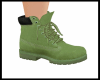 BOYS GREEN KHAKI BOOT
