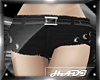 !H! Black Mini Shorts
