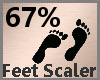Feet Scaler 67% F