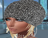 Grey Knit Hat Bond Hair
