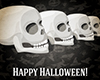 Halloween Skull Poster