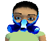 Blue Rave Gas Mask(F)