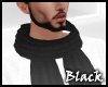 BLACK scarf M